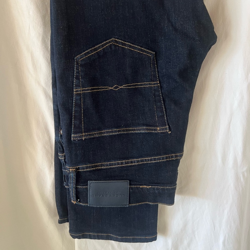 Men’s Dark Blue Lucky Brand Jeans, length 28”